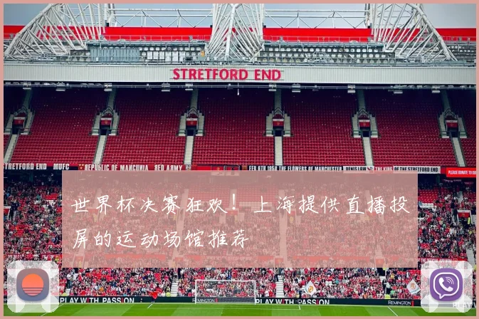 世界杯决赛狂欢！上海提供直播投屏的运动场馆推荐